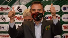 Miguel Ángel Garza en conferencia de prensa