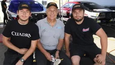 The Cuadra Boys previo a un evento