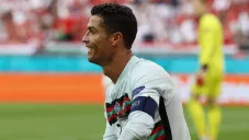 Cristiano Ronaldo en partido