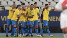 Brasil goleó a Perú