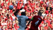 Afición de Dinamarca en San Petersburgo