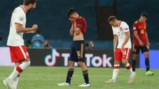 España empató con Polonia