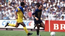 Juan Carlos Vera en la Final de temporada 90-91 vs América