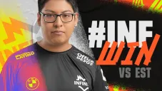 Inifnity Esports consiguió su cuarta victoria consecutiva