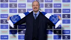 Rafa Benítez fue presentado con el Everton