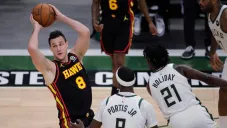 Bucks en partido de la NBA