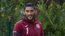Jesús Corona en la pretemporada con Cruz Azul