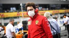 Mattia Binotto, jefe de la escudería Ferrari
