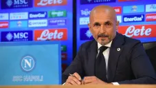 Spalletti en su primera conferencia