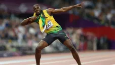 Usain Bolt en festejo