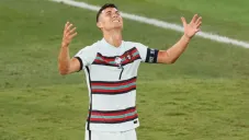 Cristiano Ronaldo durante un duelo con Portugal