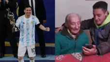 Messi le mandó un mensaje a Don Hernán