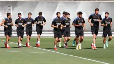 Real Madrid en entrenamiento