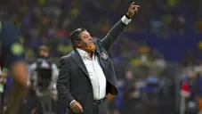 Miguel Herrera durante un partido con Tigres