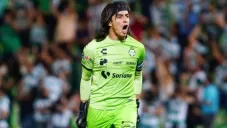 Carlos Acevedo, portero de Santos