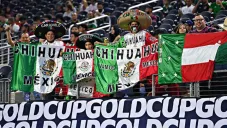 Seguidores del Tri en Copa Oro