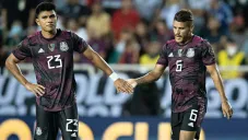 Selección Mexicana en partido