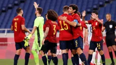 España en festejo de gol