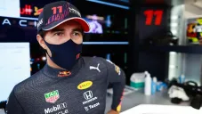 Sergio 'Checo' Pérez durante entrenamiento del GP de Hungría