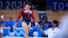 Alexa Moreno en competencia