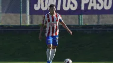 Gilberto Orozco en un partido con la Sub 20 de Chivas
