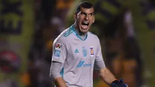 Nahuel, en acción con los Tigres