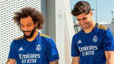 Marcelo modela la nueva indumentaria junto a Marco Asensio