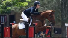 Emily Cinnamon Álvarez en competencia