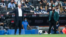 Javier Aguirre en acción en la Liga de Campeones