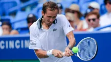 Daniil Medvedev en el Masters de Cincinnati
