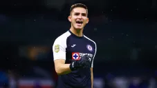 Sebastián Jurado durante un partido con Cruz Azul