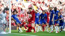 Liverpool frente a Chelsea en la Premier League