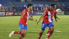 Chuletita Orozco tras anotar gol a favor del Xelajú