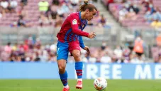 Antoine Griezmann, en juego con el Barcelona