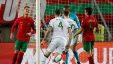 Cristiano Ronaldo falló un penal ante Irlanda