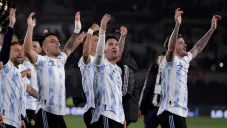Argentina en festejo tras victoria