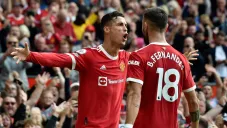 Cristiano Ronaldo tras anotar gol en contra de Newcastle