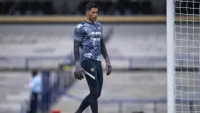 Alfredo Talavera previo a un partido de Pumas