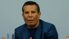 Julio César Chávez, durante un evento