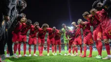 Jugadores de la Selección de Bélgica