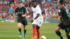 Joris Gnagnon como jugador del Sevilla