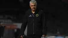 Ricardo Ferretti en un partido con Juárez