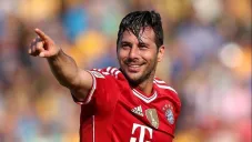 Pizarro en su paso por el Bayern