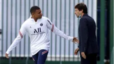 Mbappé con Leonardo