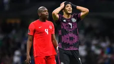 Raúl Jiménez en su regreso a la selección mexicana