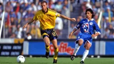 Zague en un partido con América