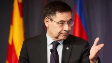 Josep Maria Bartomeu en conferencia de prensa