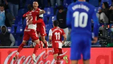 Jugadores del Cleta en festejo