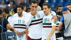 Guardado y Márquez en un partido de la Selección Mexicana