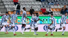 Tuzos, en festejo de gol